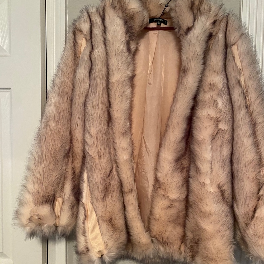 Faux Fur Coat